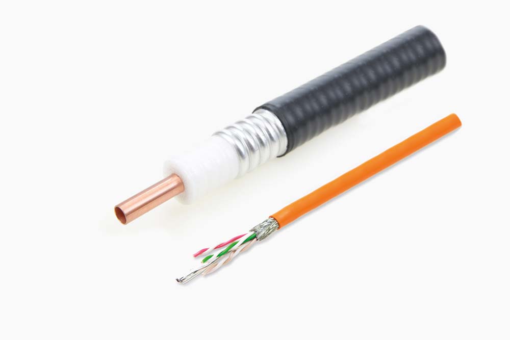 sample of a metal communication cable